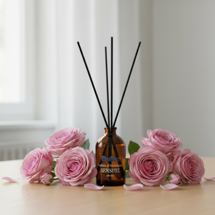 Parfum d’Ambiance Bulléo Sensuel – Diffuseur à Bâtonnets pour Atmosphère Envoûtante et Chic