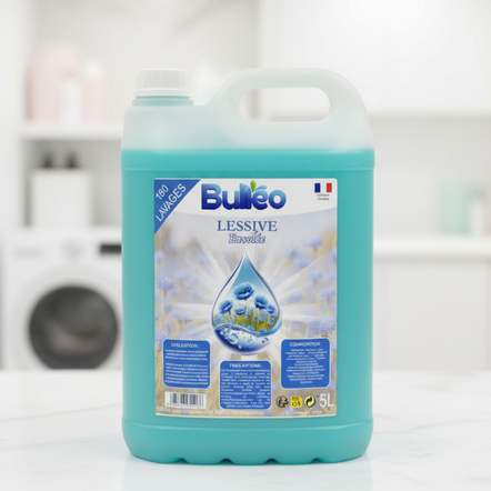 Lessive Envolée Bulléo 5L – Parfum Délicat & Économique | Livraison Nîmes, Avignon, Salon-de-Provence, Martigues