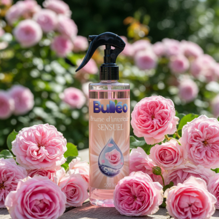 Brume de Linge Bulléo Sensuel 500 ml – Parfum Envoûtant pour Textiles et Ambiances