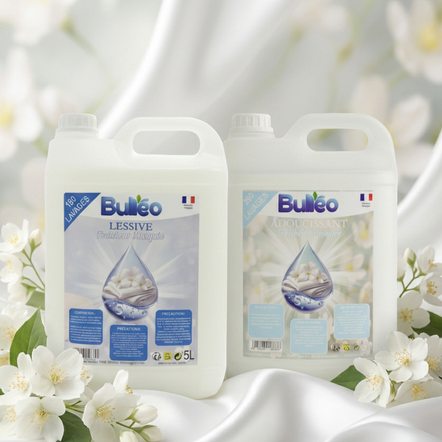 Pack Musquée : Lessive Musc Blanc & Adoucissant Musc Blanc