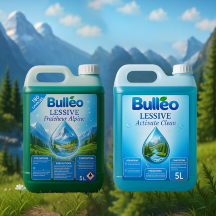 Lessive Activate Clean + Lessive Fraicheur Alpine