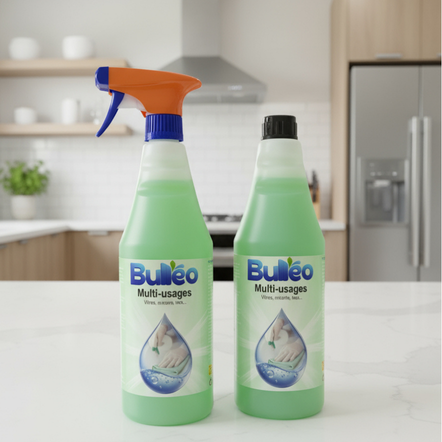 Nettoyant Multi-Usage Bulléo 2 x 750 ml – Toutes Surfaces & Prêt à l’Emploi | Livraison Nîmes, Marseille, Toulon, Nice