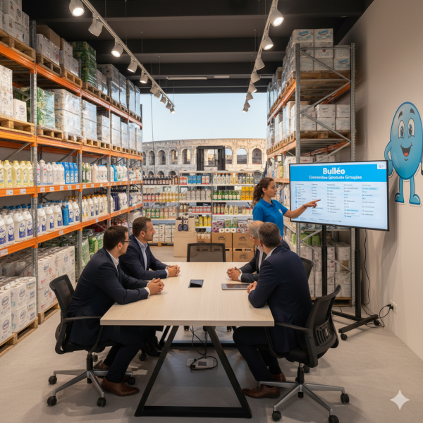 Bulléo : l’expert des commandes groupées de produits d’hygiène et lessive à Nîmes