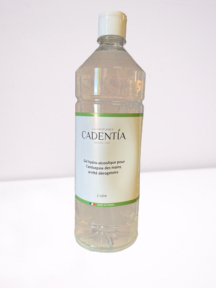 Gel Hydroalcoolique - Laboratoire Cadentia