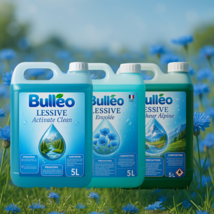 Trio Lessives : Fraicheur Alpine, Activate Clean et Envolée